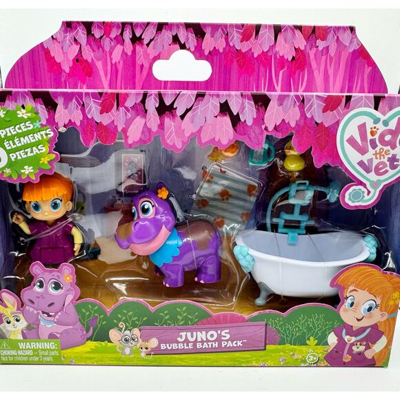 (3) Vida The Vet Play Packs: Friendship, Bubble Bath, & Cast and Care - Picture 5 of 10